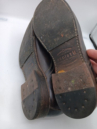 Mens Bed Stu Bedstu Cobbler Distressed Leather Boots Size 11.5 - Picture 17 of 19