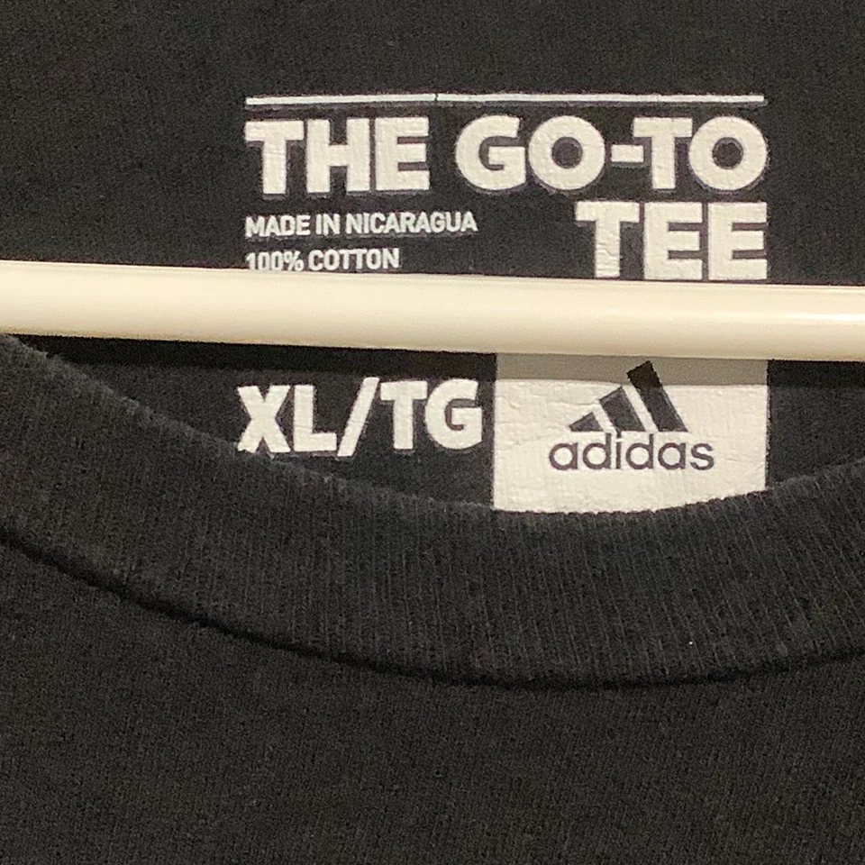 Adidas NBA Boston Celtics Black Mens XL Kyrie Irving # 11 Logo T Shirt - Image 2 of 4