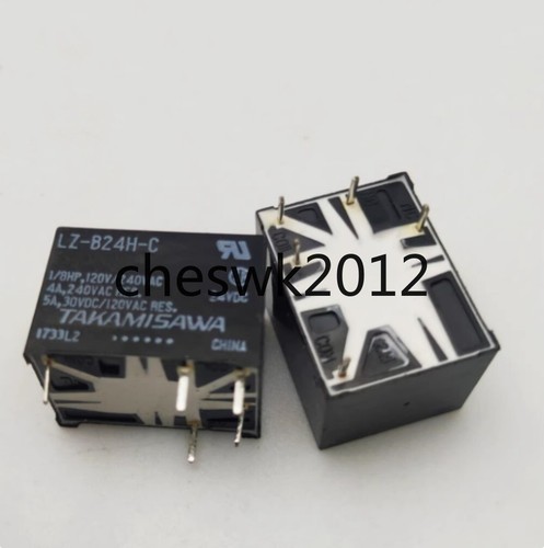 3 PCS NEW LZ-B24H-C 24VDC Takanizawa relay pin 5 - Picture 3 of 4