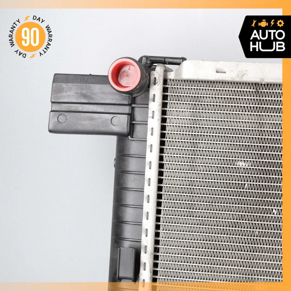 92-94 Mercedes R129 300SL SL320 Motor Refrigeración Radiador Aire A/C Condensador OEM Foto 4 de 4