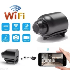 Mini Camara Oculta De Seguridad Espia WiFi 1080P Inalambrica Con Audio y Video