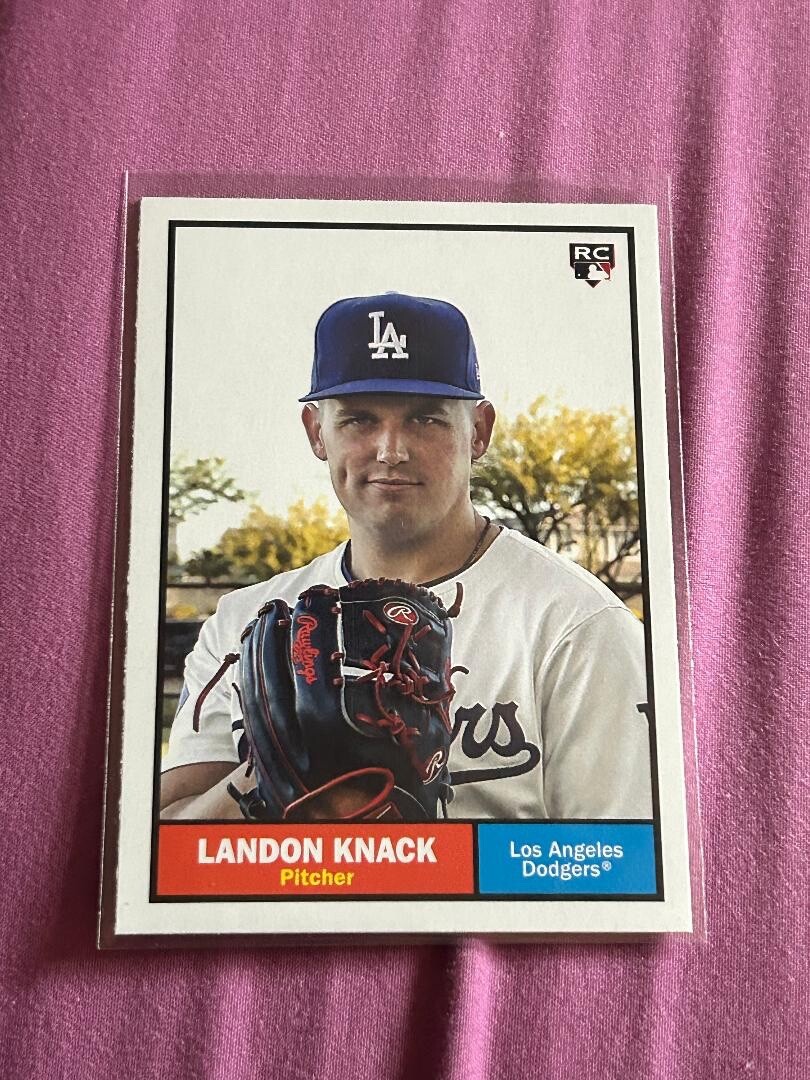 12511 2024 Topps Archives RC Landon Knack Los Angeles Dodgers