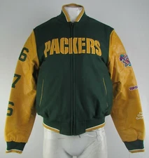 Green Bay Packers Super Bowl Champions NFL G-III 4her Full-zip Bomber Jacket