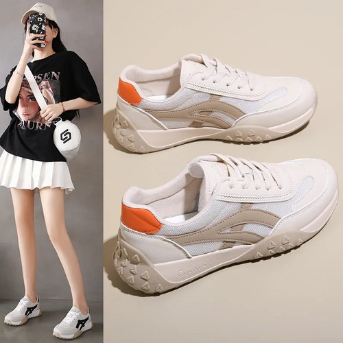 Women Casual Sports Shoes Female Autumn Lace Up Platform Sneakers Fashion Thick - Picture 14 of 27