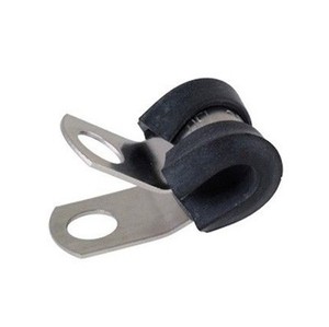 1-4-034-Stainless-Steel-Loom-Clamps-5-PACK-SAE-Size-004-Universal-Cushioned