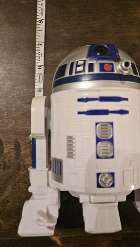 2015 Micro Machines Star Wars R2D2 Planet Hoth Complete W/ Chewbacca & Speeder - Picture 8 of 8