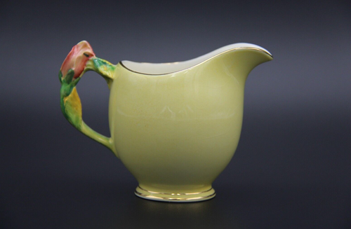 1951+ ROYAL WINTON Yellow Rosebud Creamer or Jug Made in England