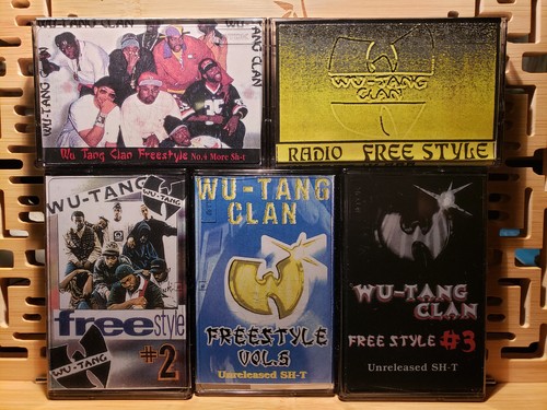 Wu-Tang Clan Cassettes & Freestyle Mixtapes Vol. 1-5 Unreleased Music Album - Picture 6 of 6