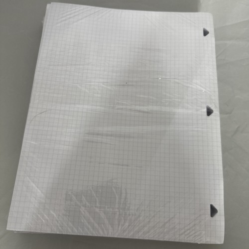 Five Star Loose Leaf Paper 3 Hole Reinforced Filler Graph Paper 11"x8.5” 3 Pack - Picture 3 of 3