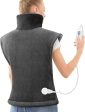 Comfort Large Full Weighted Heating Pad Electric Heated For Pain Relief 24"x34''