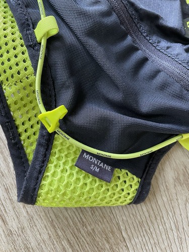 Montane Via Trail Series Fang 5L Running Vest Bag Black Green Size S / M - Picture 8 of 11