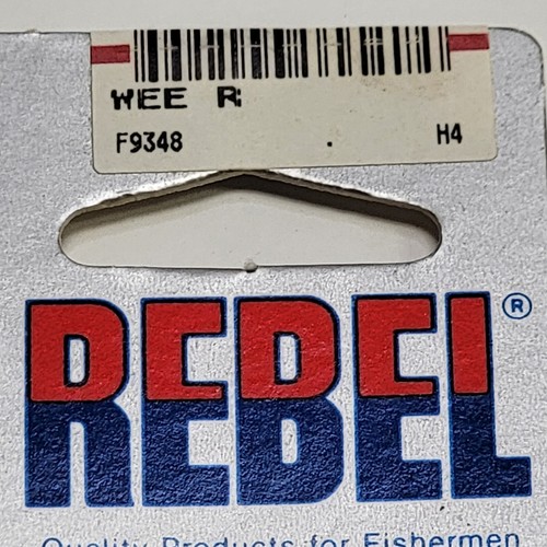NOS VTG REBEL WEE R F9348 3/8oz. Shallow Crank Bait Square Bill - Bild 20 von 24