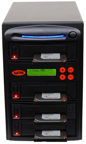 Duplicateur et désinfectant disque dur SSD Systor 1:3 SATA 2,5" 3,5" Go/min - Photo 6/10