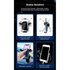 Téléphone Automatique Rotatif 360 Degrés Fixation Réglage Horizontal et Vert