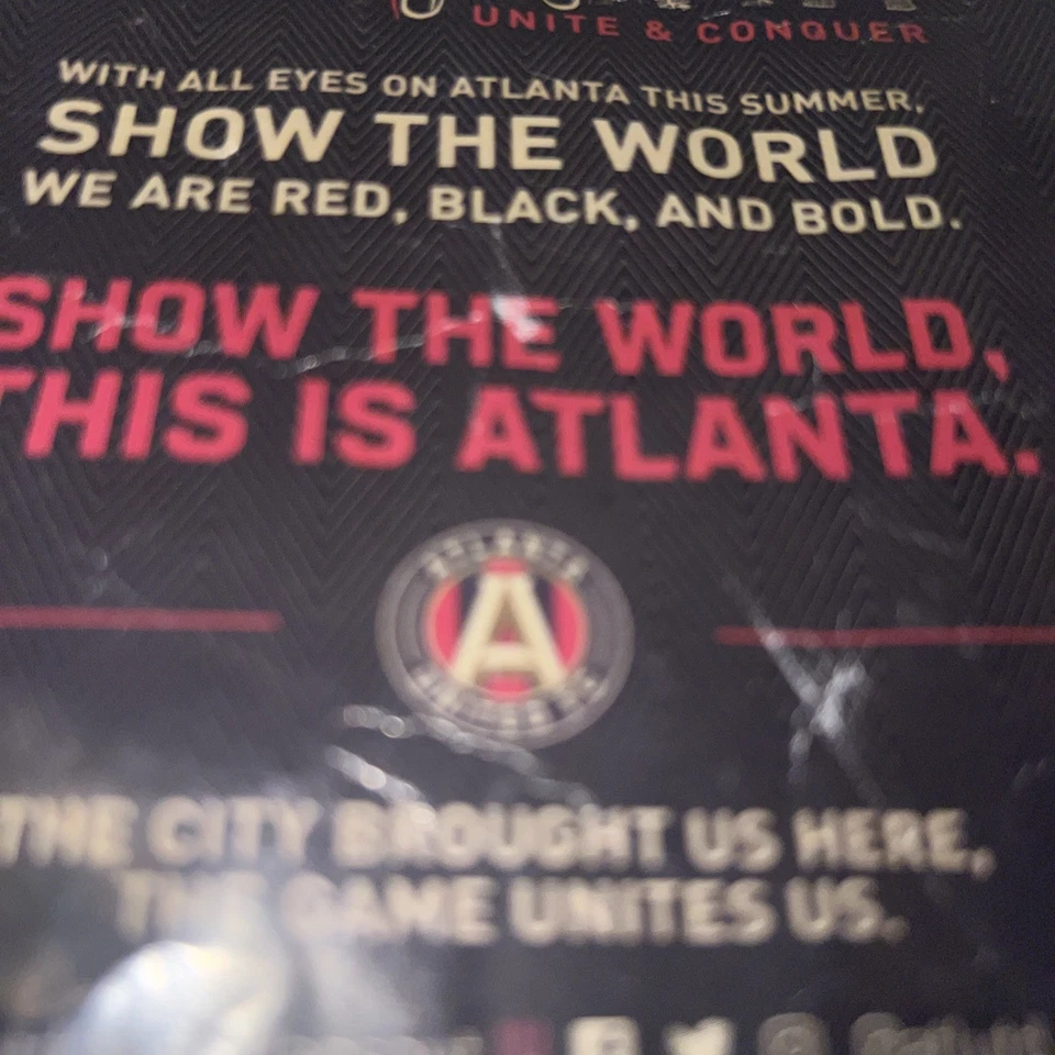 Atlanta United FC Team Flag New In Bag 3' x 5' MLS Soccer Futbol - Image 2 of 2