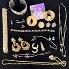 Vintage Costume Jewelry Scrap Repair Craft Lot Some Silver 246g