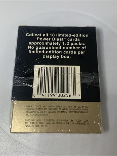 1994 Flair Marvel Universe Inaugural Edition Sealed Pack Mini Box NEW Venom - Picture 2 of 5
