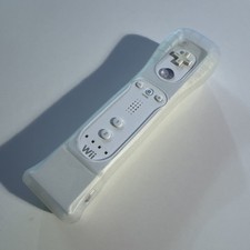 Nintendo Wii Controller with Motion Plus Adapter and Silicone Case TESTED