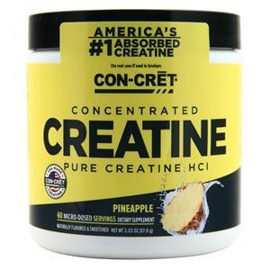 Концентрированный креатиновый порошок Con-Cret Ананас, 57,6 грамма