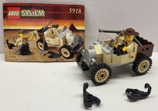 Lego 5918 Adventurers: Scorpion Tracker, Complete w/ Instructions, No Box 