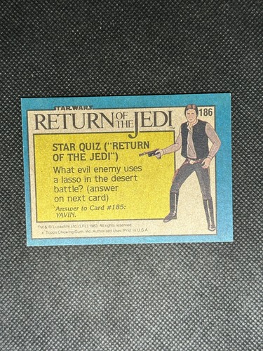 1983 Topps Star Wars Cards Return of the Jedi Series 2 – U Pick – Buy 4 Save 25% - Picture 110 of 178