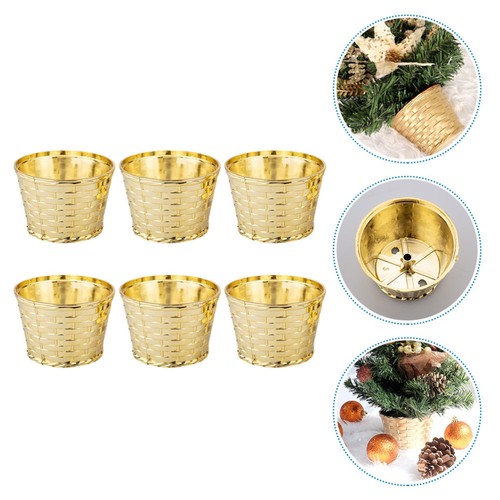 6pcs Desktop Christmas Tree Stand Christmas Tree Base Christmas Tree Fixed Bases - Picture 10 of 12
