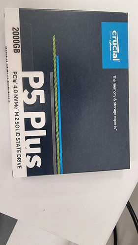 Crucial P5 Plus 2TB M.2 NVMe Internal SSD with Heatsink PS5 Compatible - Picture 3 of 7