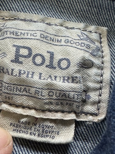 Polo Ralph Lauren Jeansjacke Jugend Größe 7 Denim Medium Wash - Bild 3 von 11