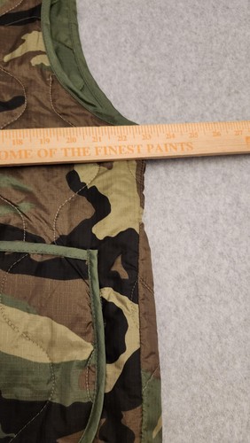 John Ownbey Woobie Vest Mens XL Camouflage Quilted Liner Military USA Camo - Picture 13 of 15