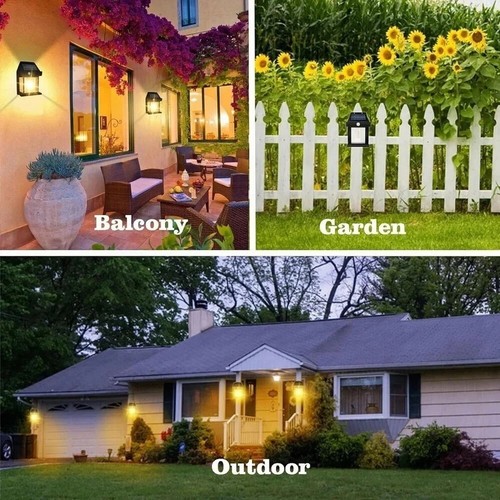 LED Solar Power PIR Motion Sensor Wall Lights Outdoor Garden Security Lamp -2025 - Picture 24 of 550