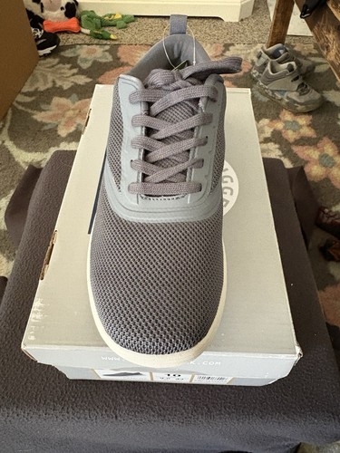 Rugged Shark Size 10 MEN'S CATALINA MESH Gray Shoes CASUAL NEW - Picture 8 of 9