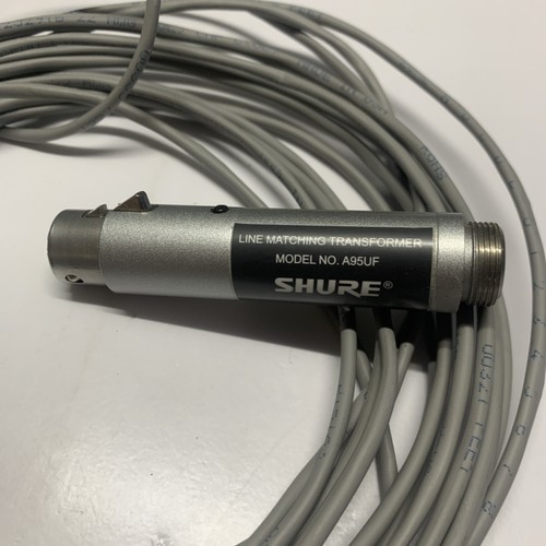 Vintage Shure A95UF Line Matching Transformer With Cable - Picture 3 of 6