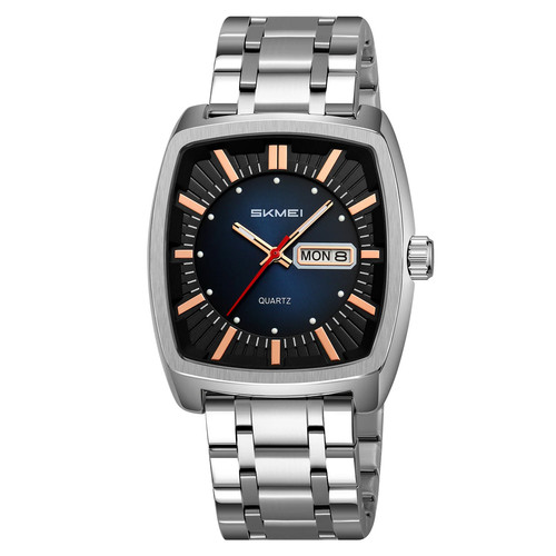 Orologi da polso uomo display SKMEI 9354 marca impermeabile settimana lusso quarzo - Foto 8 di 11