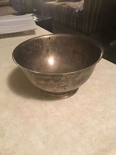 Paul Rever STERLING bowl read