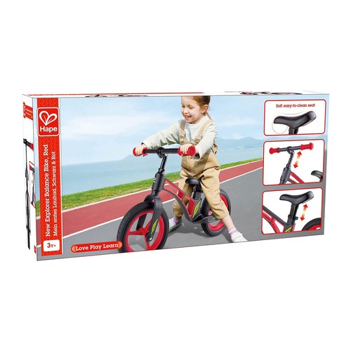 New Explorer Balance Bike with Magnesium Frame, Red, ages 3-5 (Open Box) - Picture 6 of 6