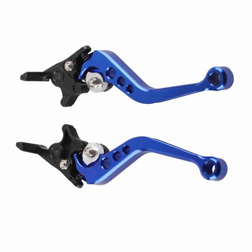 .* Pair CNC Aluminum Motorcycle Scooter Modification Double Disc Brake Lever - Picture 10 of 12