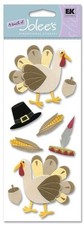 Thanksgiving Turkey, 3D scrapbook stickers - Touch of Jolee JJ018