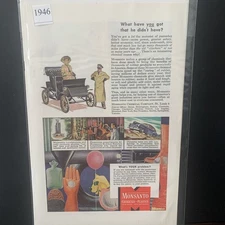 Vintage 1946 Monsanto What Have You Got That He Didn't Have  Ad Advertisement
