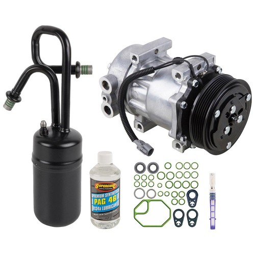 For Jeep Wrangler TJ 1997 1998 AC Compressor & A/C Kit GAP