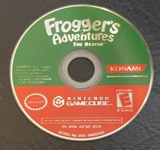 2003 Frogger's Adventures The Rescue Nintendo Gamecube Konami Working Disc Only