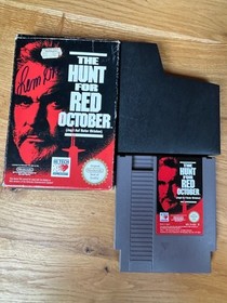 NES - The Hunt for Red October | EMBALAJE ORIGINAL + M&oacute;dulo