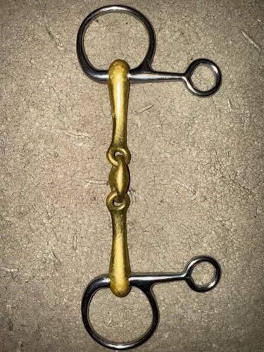 5” Neue Schule Hanging Cheek Bit - Picture 2 of 2