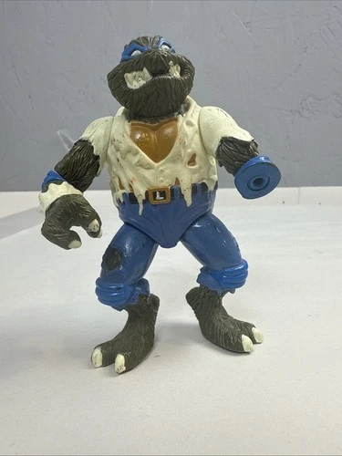 Teenage Mutant Ninja Turtles TMNT Leo As The Wolfman Vtg 1993 Universal Monsters