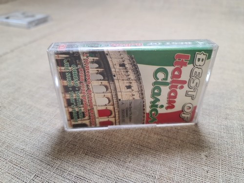 The Best Os Italian Classics . Audio Cassette with music , Sealed not used .. - Imagen 7 de 14