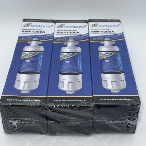 Excelpure Replacement Refrigerator Filter - 3 Pack, RWF1200A / ADQ36006101 - New - Picture 8 of 8