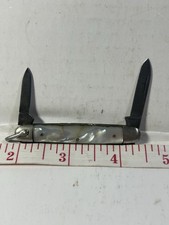 Super Fine 1946 Queen Cutlery MOP Pocket Knife Mother Of Pearl Stong Snap
