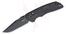 Hogue Deka GEN2 CPM-20CV Black Clip Point Blade, Black G10 24276