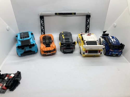 Lego Rennwagen 5, Jaguar, McLaren, Mercedes, Audi und Ford - Bild 17 von 17
