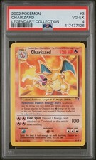 2002 POKEMON LEGENDARY COLLECTION #3 CHARIZARD PSA 4