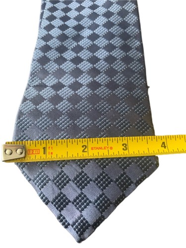 Corbata para hombre DKNY 100 % seda usada con corbata hecha en EE. UU. - Imagen 6 de 6